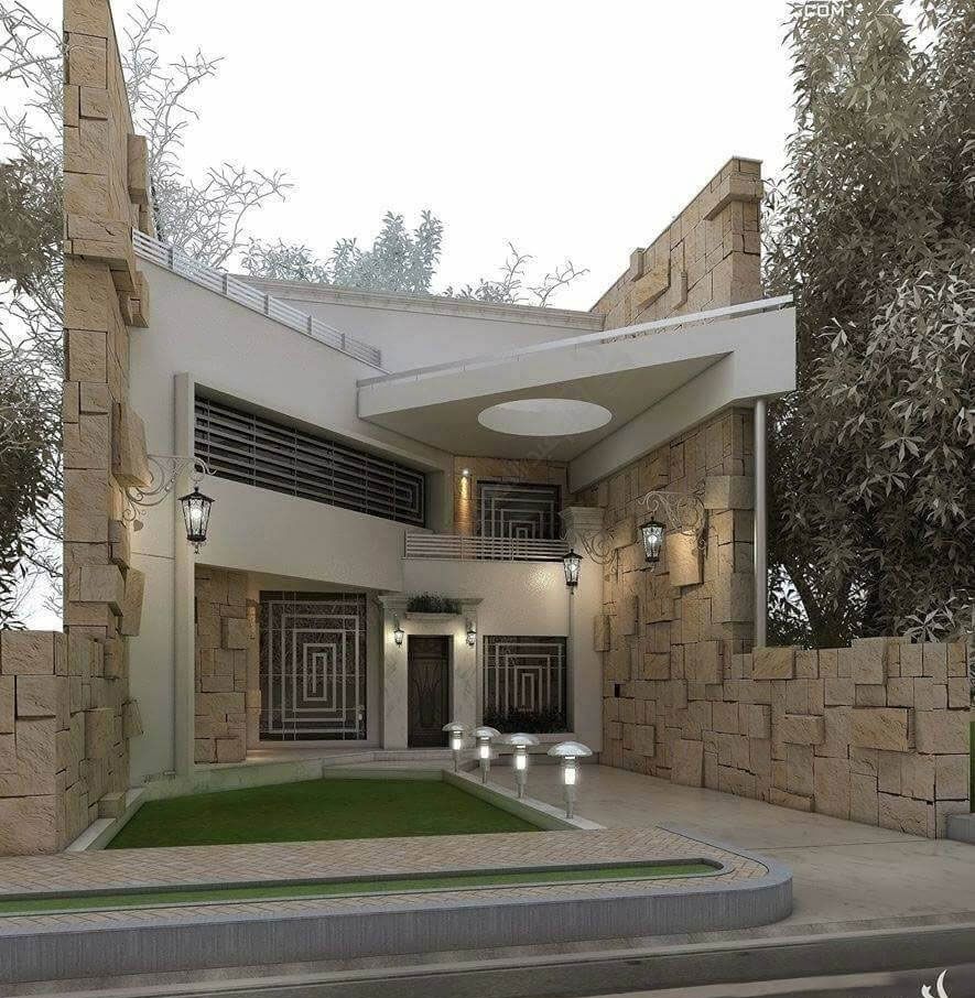 طراحی نمای ویلایی04